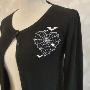 Double Trouble Spiderweb Cardigan Size S
